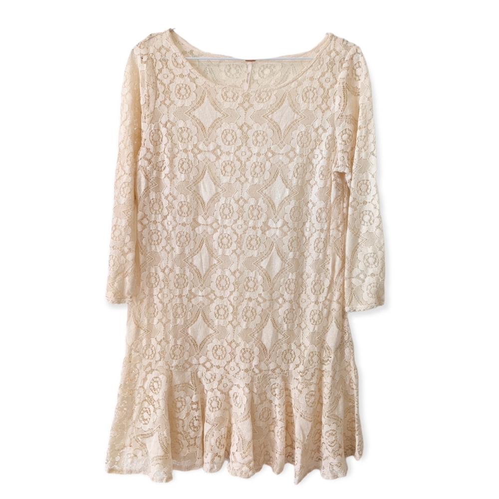 FREE PEOPLE Walking to the Sun Lace Dress 6 - Picture 2 of 5